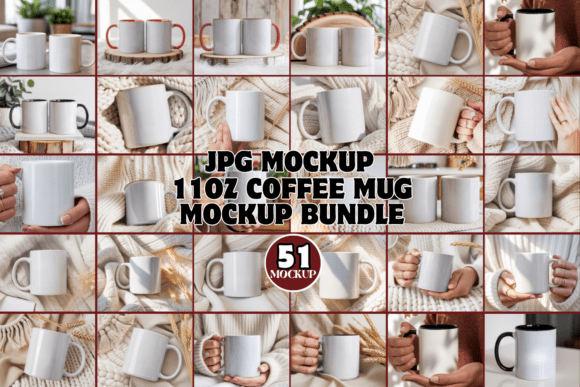 Download 11oz Coffee Mug Mockup Bundle - Premium Resources