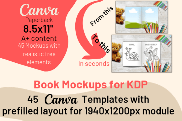 Download KDP Book Mockup Template - Book mockup Collection