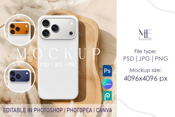 Download IPhone 17 Case Mockup Smartphone - Iphone 17 case Collection