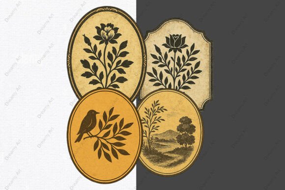 Download Parisian Treasures Printable Labels - Printable labels Collection