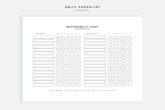 Download Daily Checklist Chore Chart - Daily checklist Collection