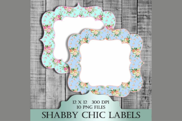 Download Shabby Chic Printable Labels Digital Clip - Printable labels Collection