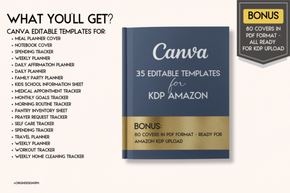 Download Canva Template KDP Amazon - Canva template kdp Collection