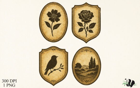 Download Parisian Treasures Printable Labels Png - Printable labels Collection